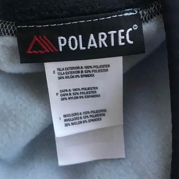 NORTHFACE Girls Light Blue Zip Up Polyester Jacket - Picture 9 of 9